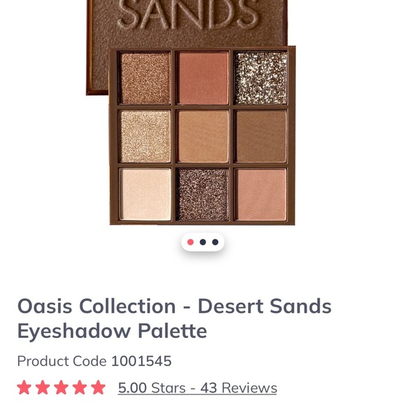 Farmasi Oasis Collection Eyeshadow Palette - Brown - Picture 6 of 9